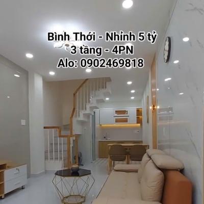 VIDEO NHÀ ĐẸP BÌNH THỚI, NHỈNH 5T