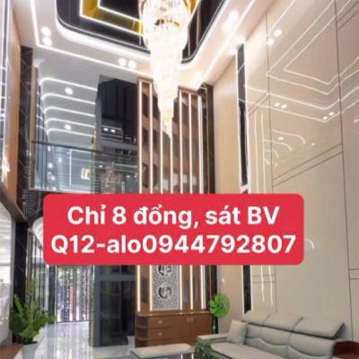 VIDEO NHÀ ĐẸP SÁT BV Q12 CHỈ 8T