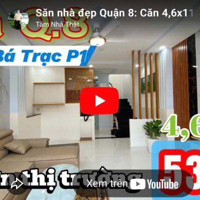 Dương Bá Trạc, Q.8, 4.6x12m, 2PN, 3 Tầng, 4.xtỷ