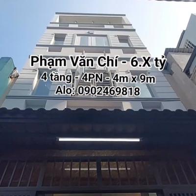 Nhà Đẹp Phạm Văn Chí, Q6, nhỉnh 6 tỷ