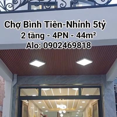 Nhà Chợ Bình Tiên, nhỉnh 5 tỷ