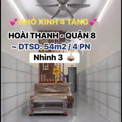 Nhà Hoài Thanh Quận 8, nhỉnh 3 tỷ