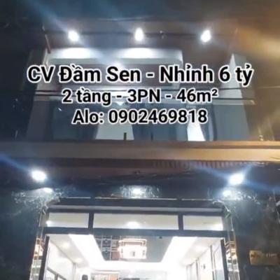 Nhà Kế Đầm Sen Q11 nhỉnh 6 tỷ