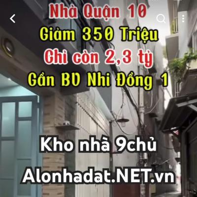 VIDEO NHÀ ĐẸP 3 THÁNG 2, Q10, 2T