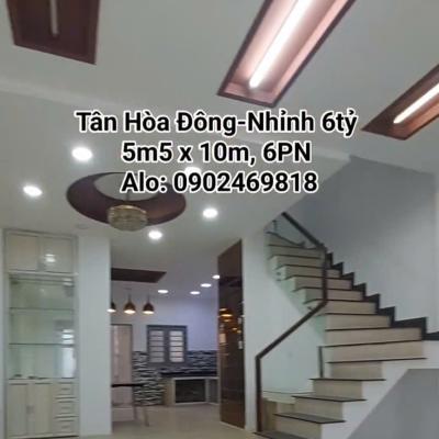 VIDEO NHÀ TÂN HOÀ ĐÔNG CHỈ 6T xíu