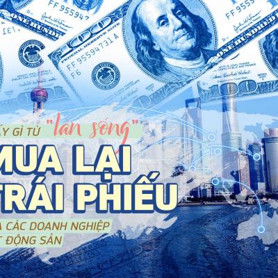 Thấy gì từ "làn sóng" mua lại trái phiếu của các doanh nghiệp bất động sản